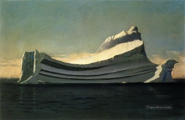  William Canvas - Iceberg seascape William Bradford